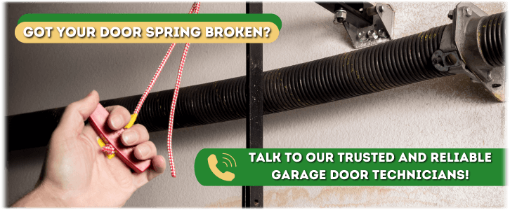 Broken Garage Door Spring Cleveland