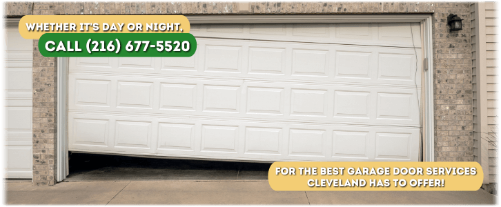 Garage Door Off Track In Cleveland